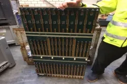 ძვირფასი ლითონების დახვეწა ვერცხლის ოქროს საიზოლაციო ზოლი 21